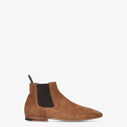 Brown Suede ankle boots