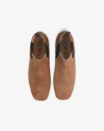 Brown Suede ankle bootsb