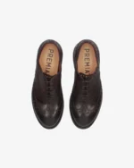 Derby shoes in king brass horse leather 32101Qy